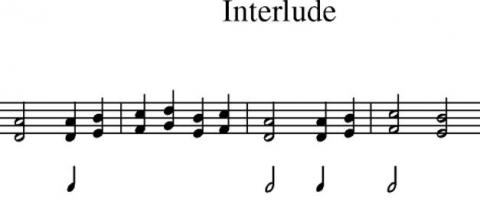 Interlude music